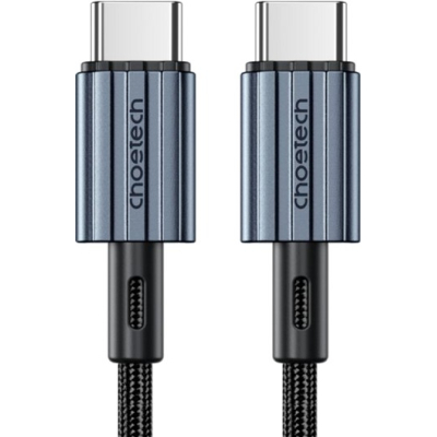 Дата кабель USB-C to USB-C 1.8m USB 2.0 60W Choetech (XCC-1014-BK)