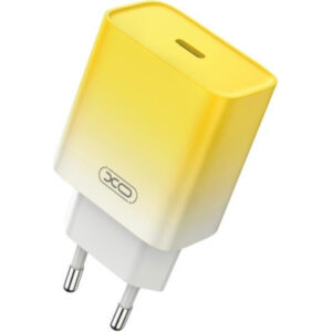 Зарядное устройство XO CE18 PD30W USB-C Yellow (XO-CE18-YEL)