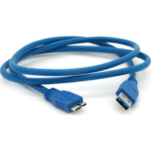 Дата кабель USB 3.0 AM to Micro B 1.0m blue Voltronic (YT-3.0AMMicro-B-1.0BL)