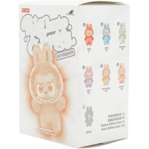 Мягкая игрушка No Brand сюрприз Labubu Третье поколение 17 см Mix color Затемненный пакет (YT42135)