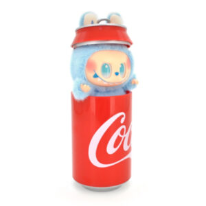 Мягкая игрушка No Brand сюрприз Labubu Coca-Cola Surprise, 17 см, Mix color, темный пакет (YT42167)