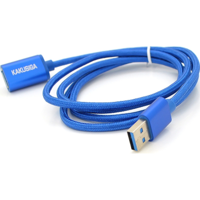 Дата кабель USB 3.0 AM/AF 1.2m black KAKUSIGA (YT-AM/AF-KSC-753)