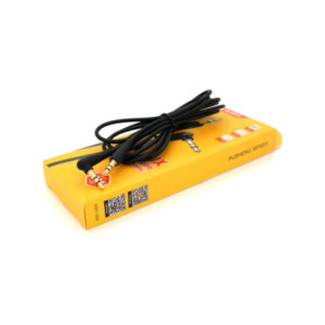 Кабель мультимедийный 3.5mm M to 3.5mm M 2.0m black iKAKU (YT-AUXGJ(M)/(M)-KSC-522-B)