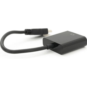 Переходник HDMI M to VGA F 0.1m 4K/2K black Voltronic (YT-C-HDMI(M)/VGA(F)-B)