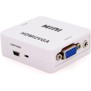 Переходник HDMI F to VGA F 720P/1080P white Voltronic (YT-CM-HDMI/VGA)