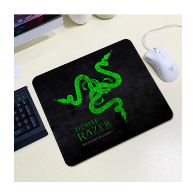 Коврик для мышки Voltronic Razer 12 Black/Green (YT-RZ12)