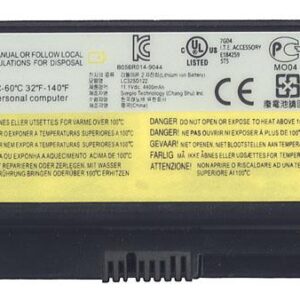Аккумулятор для ноутбука Lenovo-IBM L10P6Y21 E46 11.1V Black 4400mAh Orig