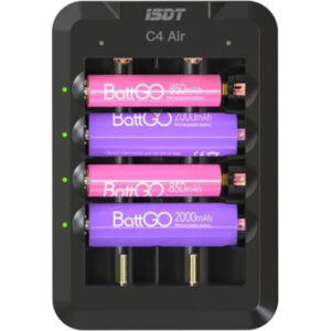 Зарядное устройство для аккумуляторов iSDT C4 Air Quick Battery Charger (iSDT-C4)