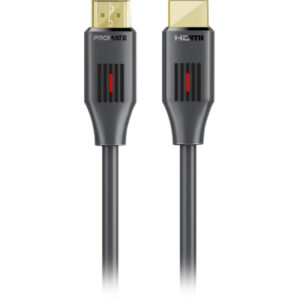 Кабель мультимедийный HDMI to HDMI 1.5m v2.0 black Promate (prolink4k60-150)