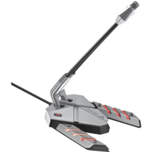 Микрофон Vertux Streamer-3 LED USB Grey (streamer-3.grey)